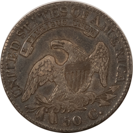 Early Halves 1823 PATCHED 3 CAPPED BUST HALF DOLLAR – DECENT CIRCULATED, TOUGH!