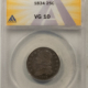 Mercury Dimes 1921-D MERCURY DIME – ANACS G-4, PREMIUM QUALITY AND PERFECT!