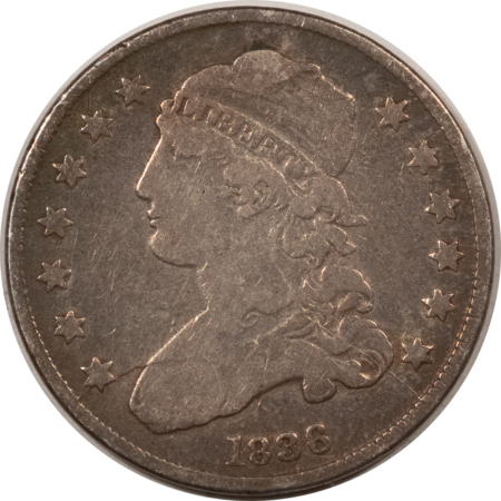 Capped Bust Quarters 1836 CAPPED BUST QUARTER – PLEASING CIRCULATED EXAMPLE!