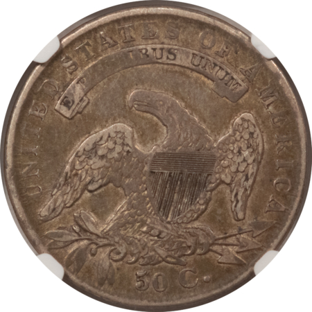 Early Halves 1836 LETTERED CAPPED BUST HALF DOLLAR – NGC XF-40