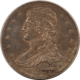 Early Halves 1823 PATCHED 3 CAPPED BUST HALF DOLLAR – DECENT CIRCULATED, TOUGH!