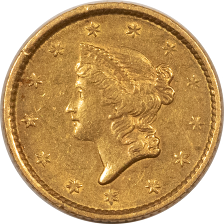 $1 1852 TYPE 1 $1 GOLD DOLLAR – HIGH GRADE EXAMPLE!