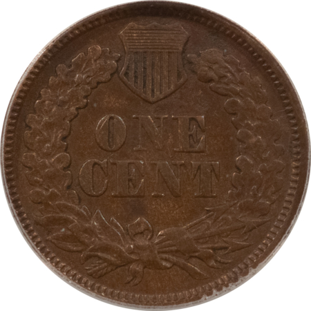 Indian 1866 INDIAN CENT – ANACS EF-40