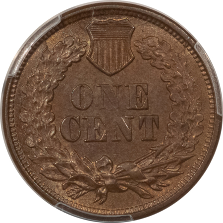 CAC Approved Coins 1866 INDIAN CENT – PCGS MS-63, SMOOTH AND PREMIUM QUALITY! CAC APPROVED!
