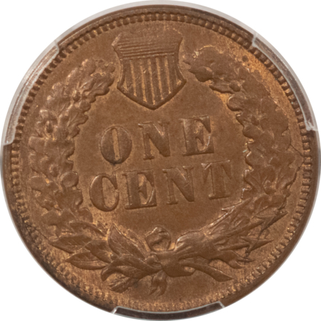 Indian 1870 INDIAN CENT – PCGS MS-64 RB, ORIGINAL AND PREMIUM QUALITY!