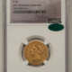 $5 1908-D $5 INDIAN GOLD HALF EAGLE – PCGS MS-63, CHOICE!