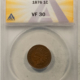 Indian 1888 INDIAN CENT – ANACS AU-50