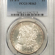 Morgan Dollars 1881-S $1 MORGAN DOLLAR – PCGS MS-64, LUSTROUS & PREMIUM QUALITY!