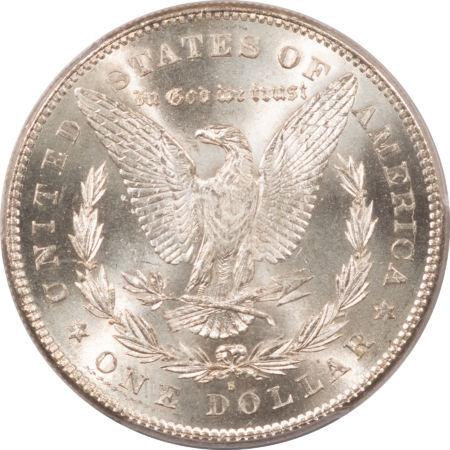 Morgan Dollars 1878-S $1 MORGAN DOLLAR – PCGS MS-64, WHITE HEADLIGHT!