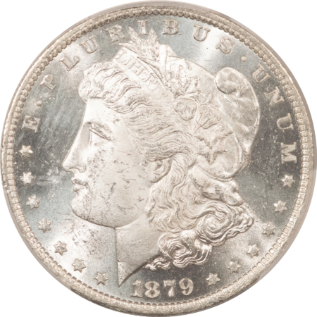 Morgan Dollars 1879-O $1 MORGAN DOLLAR – PCGS MS-63, LOOKS PL ALTHOUGH NOT DESIGNATED!