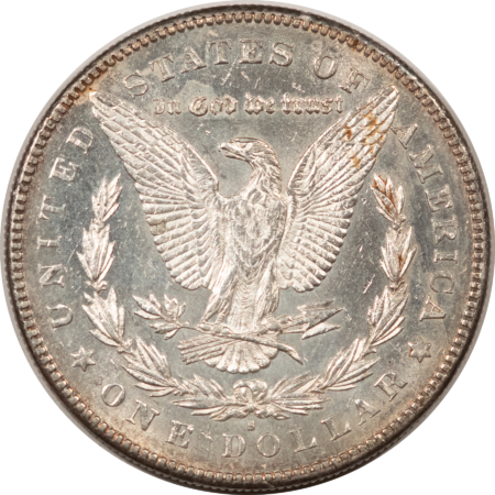 Morgan Dollars 1879-S REVERSE OF 1878 MORGAN DOLLAR – UNCIRCULATED W/ REFLECTIVE FIELDS CLEANED