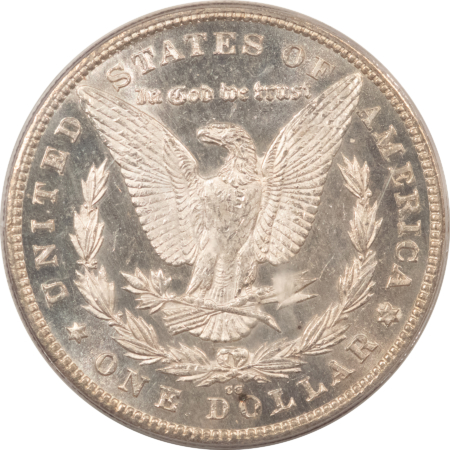 CAC Approved Coins 1880-CC $1 MORGAN DOLLAR – PCGS MS-62 PL CAC, PROOFLIKE, OGH, PQ, CARSON CITY!