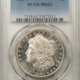 Morgan Dollars 1881-S $1 MORGAN DOLLAR – PCGS MS-65, BLAZING WHITE, LOOKS PROOFLIKE!