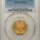 $5 1892-CC $5 LIBERTY GOLD HALF EAGLE – NGC AU-58, CARSON CITY!