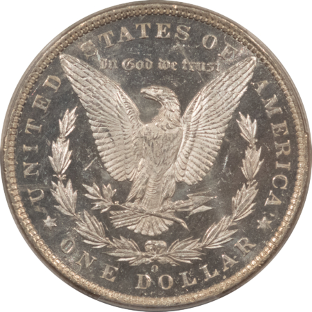 Dollars 1881-O MORGAN DOLLAR $1 PCGS MS-63 PL PROOFLIKE DEEP WATERY MIRRORS & LOOKS DMPL