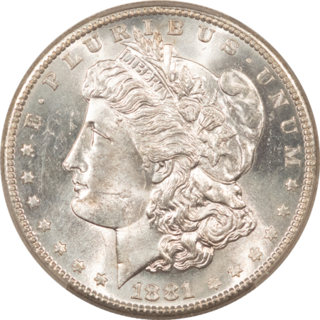 Morgan Dollars 1881-S $1 MORGAN DOLLAR – PCGS MS-62