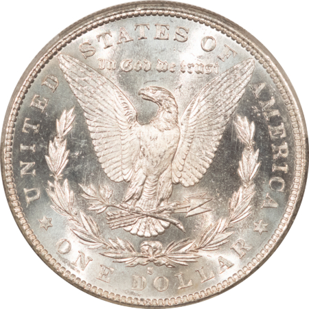 Morgan Dollars 1881-S $1 MORGAN DOLLAR – PCGS MS-63, 64+ QUALITY! PREMIUM QUALITY!