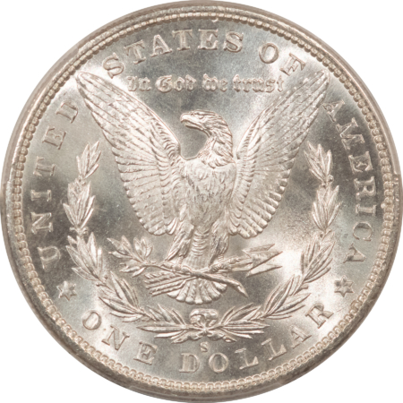 Morgan Dollars 1881-S $1 MORGAN DOLLAR – PCGS MS-64, LUSTROUS & PREMIUM QUALITY!