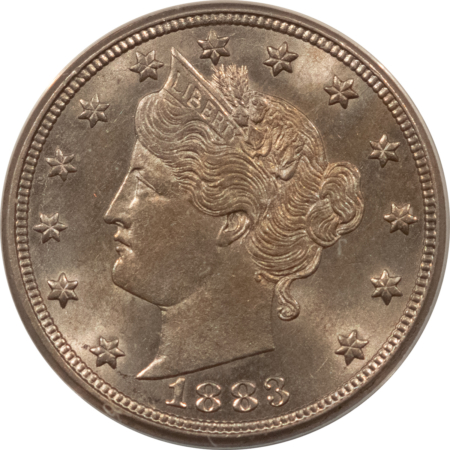 Liberty Nickels 1883 NO CENTS LIBERTY NICKEL – ANACS MS-61