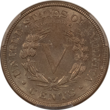 Liberty Nickels 1883 LIBERTY NICKEL WITH CENTS – PCGS MS-63, CHOICE AND ORIGINAL!