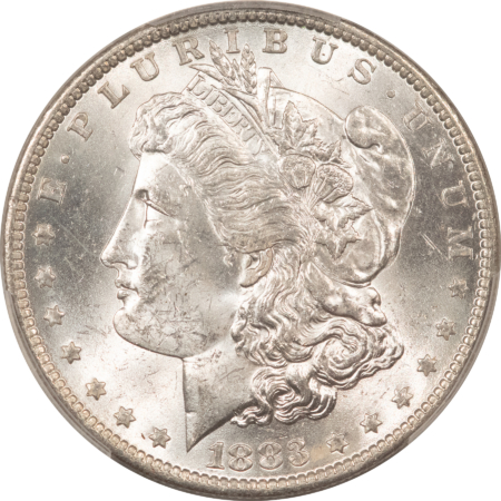 Morgan Dollars 1883-O $1 MORGAN DOLLAR – PCGS MS-62, BLAST WHITE!