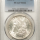 Morgan Dollars 1884-O $1 MORGAN DOLLAR – PCGS MS-63, BLAST WHITE!