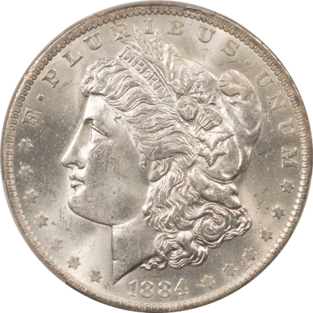 Morgan Dollars 1884-O $1 MORGAN DOLLAR – PCGS MS-64 WHITE & NICE!
