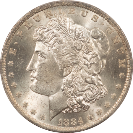 Morgan Dollars 1884-O $1 MORGAN DOLLAR – PCGS MS-64, FRESH WHITE