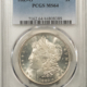 Morgan Dollars 1886 $1 MORGAN DOLLAR – PCGS MS-63, WHITE & CHOICE!