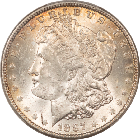 Morgan Dollars 1887 $1 MORGAN DOLLAR – PCGS MS-63