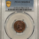 Indian 1865 INDIAN 1c, PLAIN 5, PCGS MS-65 RB, VERY FRESH & RED ON THE REVERSE!