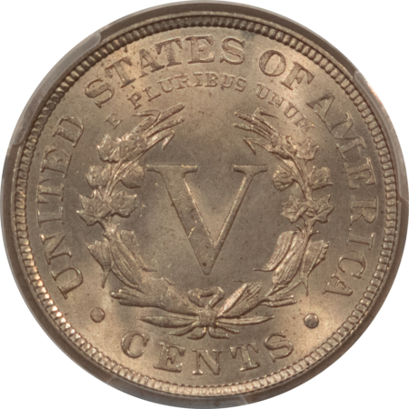 Liberty Nickels 1887 LIBERTY NICKEL – PCGS MS-64, FRESH & FLASHY!