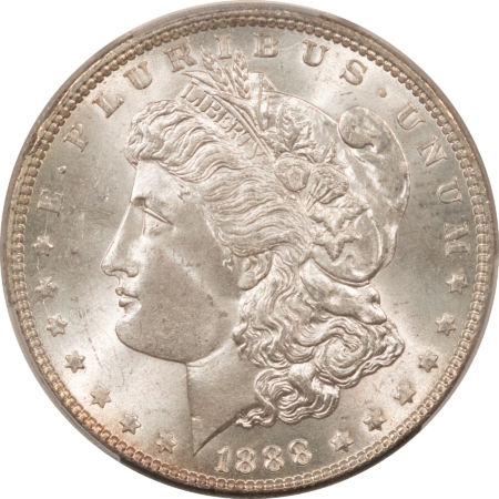 Morgan Dollars 1888 $1 MORGAN DOLLAR – PCGS MS-64