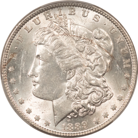 Morgan Dollars 1889 $1 MORGAN DOLLAR – PCGS MS-60