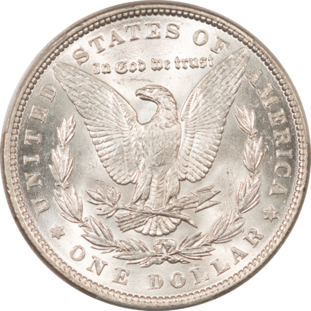 Morgan Dollars 1889 $1 MORGAN DOLLAR – PCGS MS-62, FRESH WHITE!