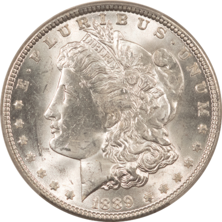 Morgan Dollars 1889 $1 MORGAN DOLLAR – PCGS MS-63