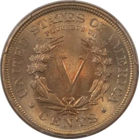 Liberty Nickels 1891 LIBERTY NICKEL – PCGS MS-64, ATTRACTIVE!