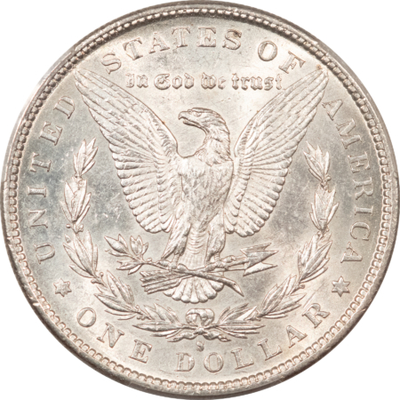 Morgan Dollars 1891-S $1 MORGAN DOLLAR – PCGS AU-58, WHITE & LOOKS UNC