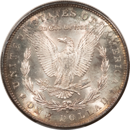 Morgan Dollars 1891-S $1 MORGAN DOLLAR – PCGS MS-62, FLASHY & ATTRACTIVE