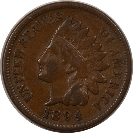 Indian 1894 INDIAN CENT – NICE HIGH GRADE CIRCULATED EXAMPLE!