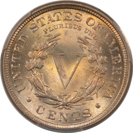 Liberty Nickels 1894 LIBERTY NICKEL – PCGS MS-64, CREAMY LUSTER! TOUGH DATE!