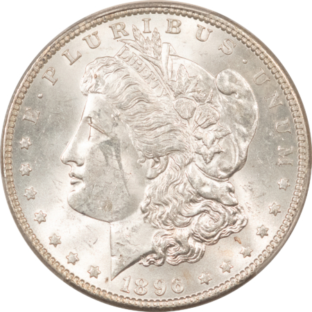 Morgan Dollars 1896 $1 MORGAN DOLLAR – PCGS MS-62