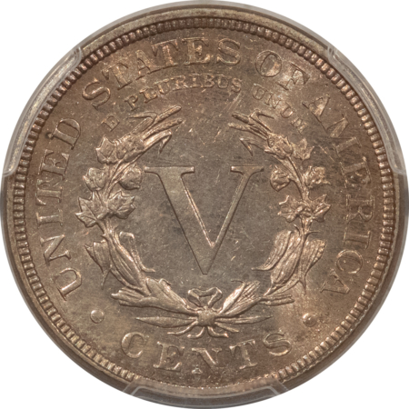 Liberty Nickels 1896 LIBERTY NICKEL – PCGS MS-64, ORIGINAL AND LUSTROUS!