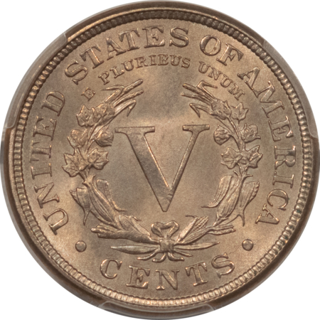 Liberty Nickels 1897 LIBERTY NICKEL – PCGS MS-64, SMOOTH AND NICE!