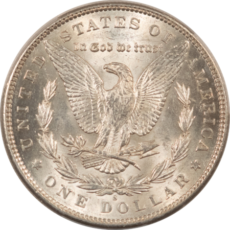 Morgan Dollars 1897-S $1 MORGAN DOLLAR – PCGS MS-63 WHITE & WELL STRUCK