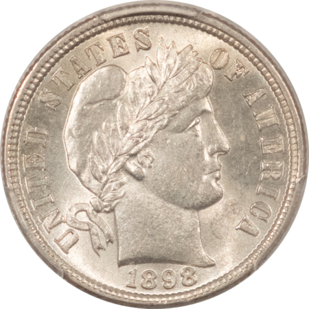 Barber Dimes 1898 BARBER DIME – PCGS MS-62
