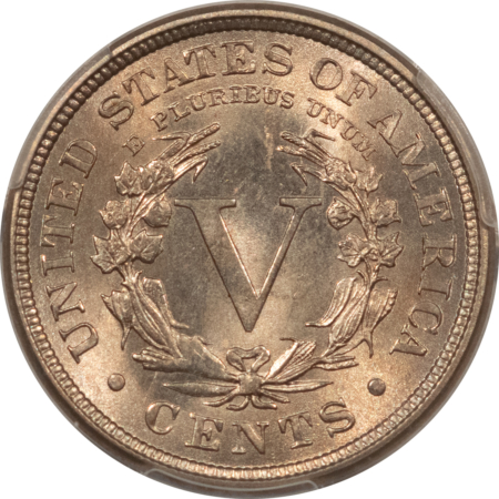 Liberty Nickels 1898 LIBERTY NICKEL – PCGS MS-64, LUSTROUS!