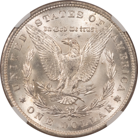 Morgan Dollars 1898-O $1 MORGAN DOLLAR – NGC MS-63, WHITE & FLASHY