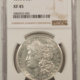 Morgan Dollars 1900 $1 MORGAN DOLLAR – PCGS MS-63, FLASHY WHITE & CHOICE!