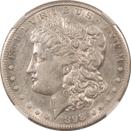 Morgan Dollars 1898-S $1 MORGAN DOLLAR – NGC XF-45, FLASHY & LOOKS AU!